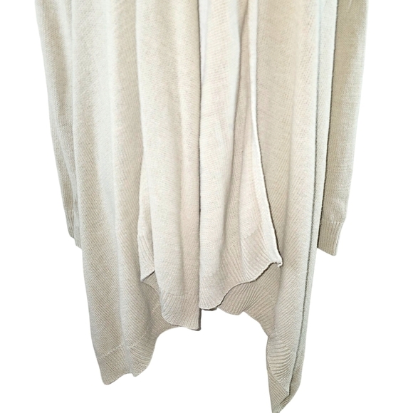 MICHAEL MICHAEL KORS Linen Fly Away Sweater Cardigan in S/M - Picture 3 of 7